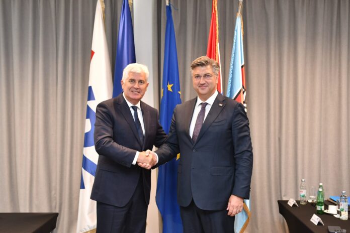 Dragan Čović i Andrej Plenković