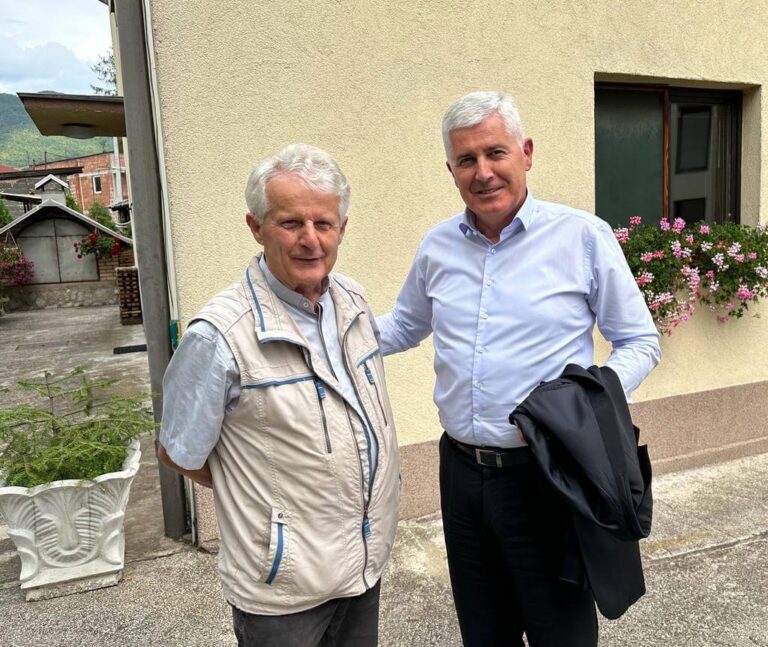 Predsjednik Čović posjetio don Žarka Vujicu
