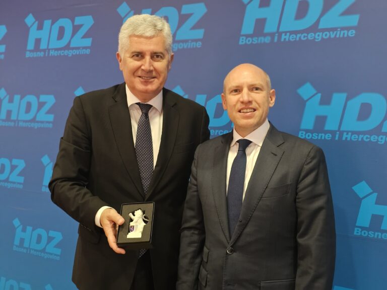 Dragan Čović održao sastanak s Manfredom Pentzom, ministrom za savezne i europske poslove Hessena