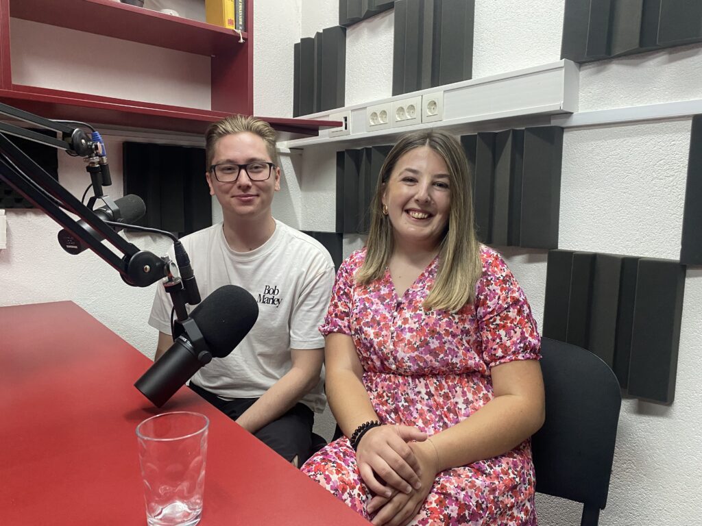 Dino Alendar i Ilhana Kovačević , studenti treće godine studija Dizajn interijera