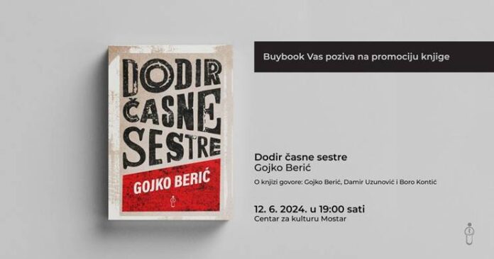 Promocija knjige Gojka Berića u Mostaru