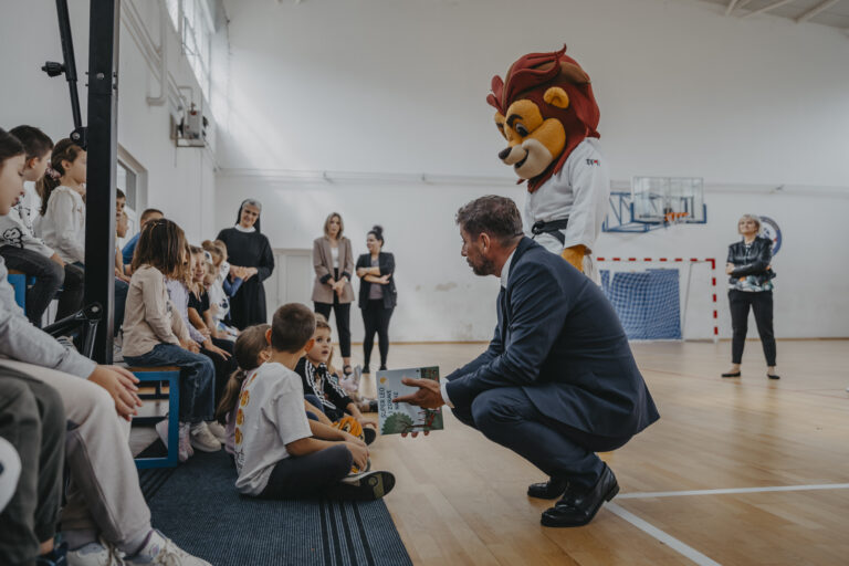 Super Mario i Super Leo zajedno za edukaciju i zdravlje djece