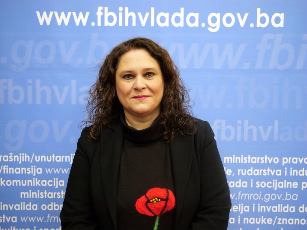 Ministrica Jasna Duraković na konferenciji