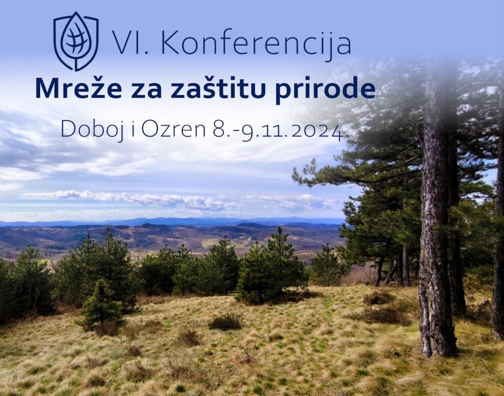 Plakat VI Konferencije Mreže za zaštitu prirode