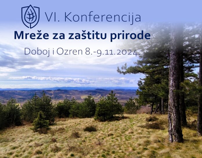 Plakat VI Konferencije Mreže za zaštitu prirode