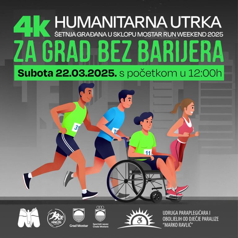 Humanitarna utrka u sklopu MRW 2025 – Za Grad bez barijera