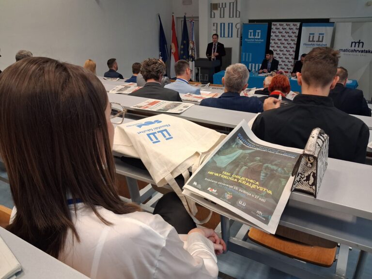 Filozofski fakultet, Matica hrvatska i Družba “Braća hrvatskoga zmaja” obilježili 1100. godina hrvatskoga kraljevstva