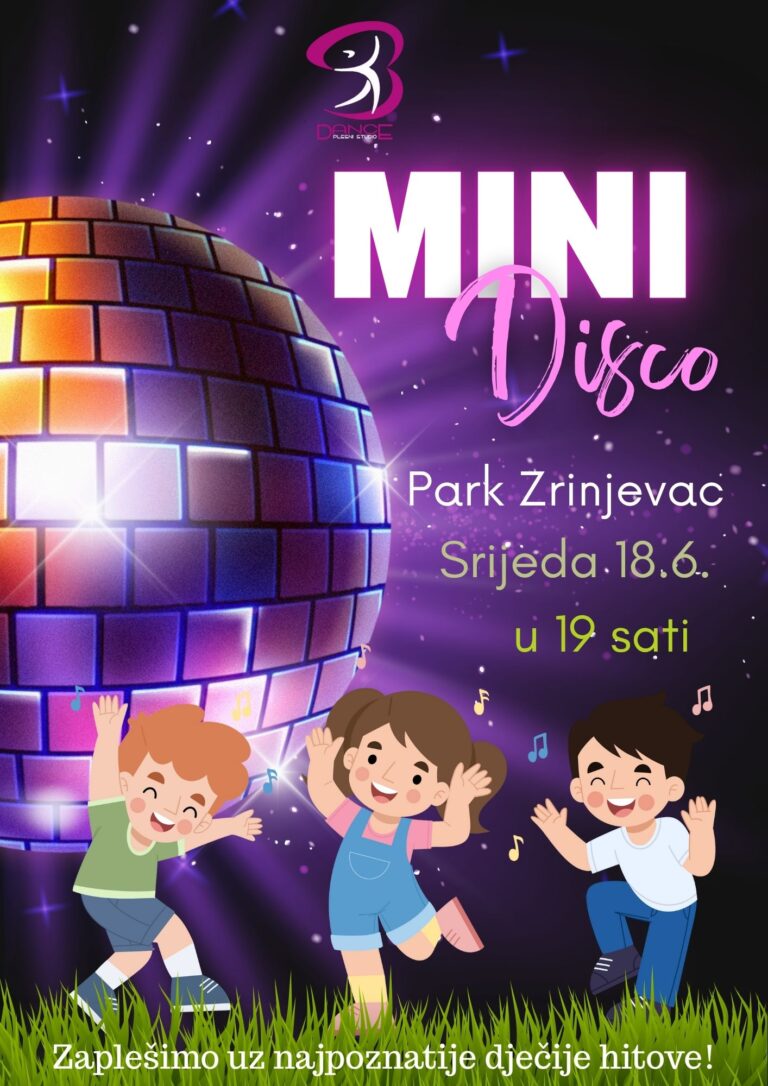Večeras Mini disco u parku Zrinjevac