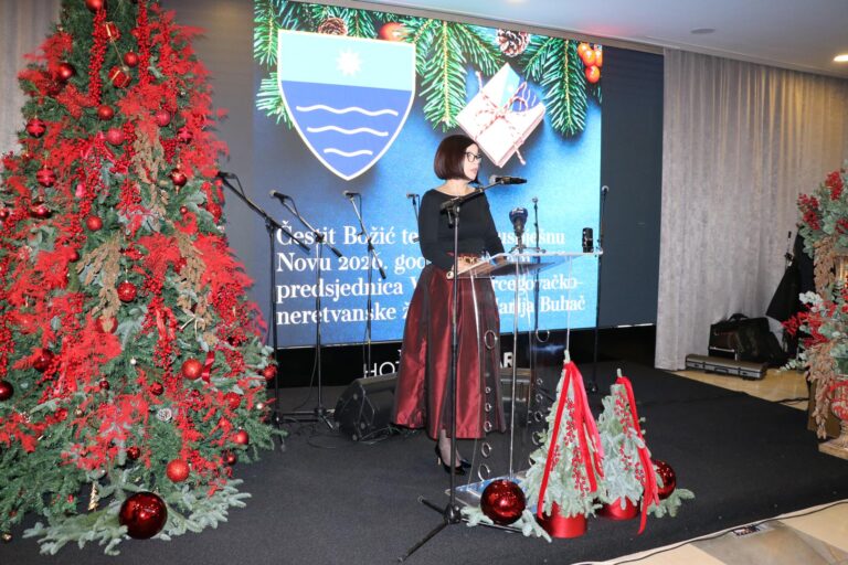 Tradicionalni božićno-novogodišnji prijam predsjednice Vlade HNŽ-a