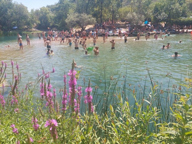 Kupalište Božjak tijekom ljetnih mjeseci
